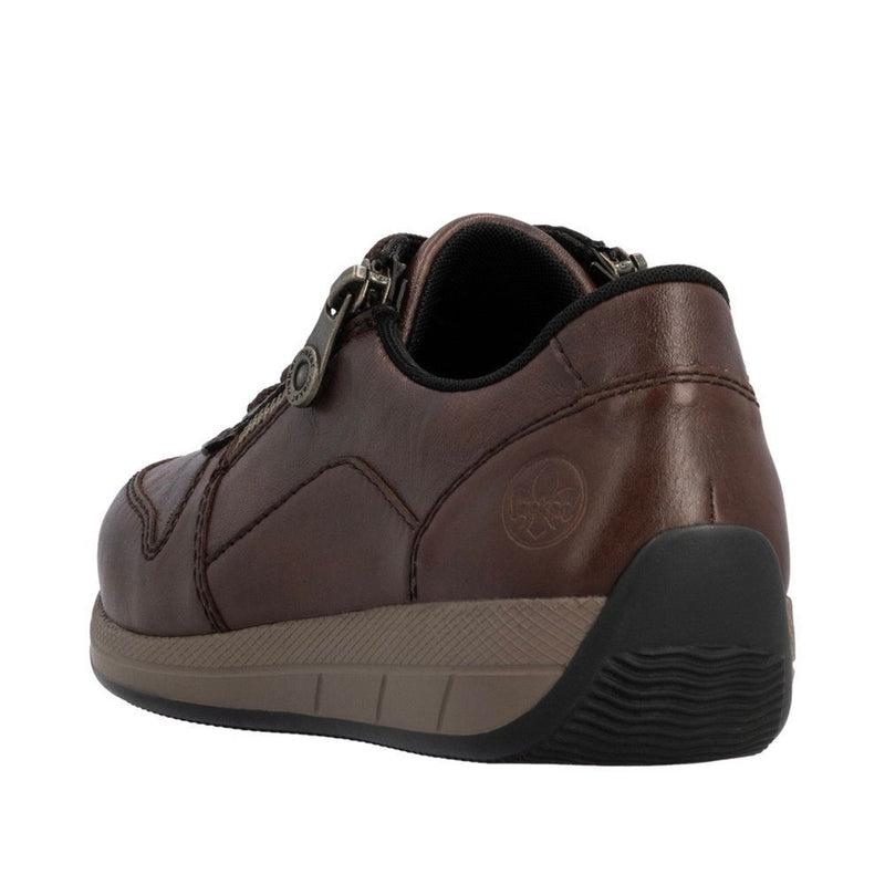 Womens Rieker N1100 Trainers - Chestnut