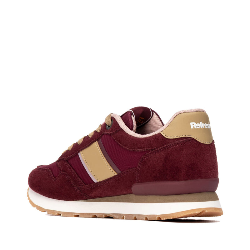 Womens Refresh 176092 Trainers - Burgundy
