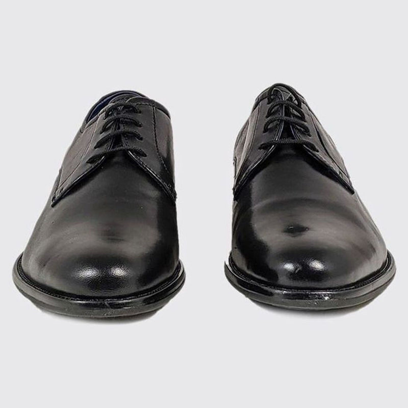 Mens Dubarry Darrel Black Derby Formal Lace-up Shoe - Black