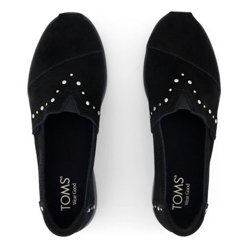 Womens Toms Alpargata Plus Espadrilles - Black