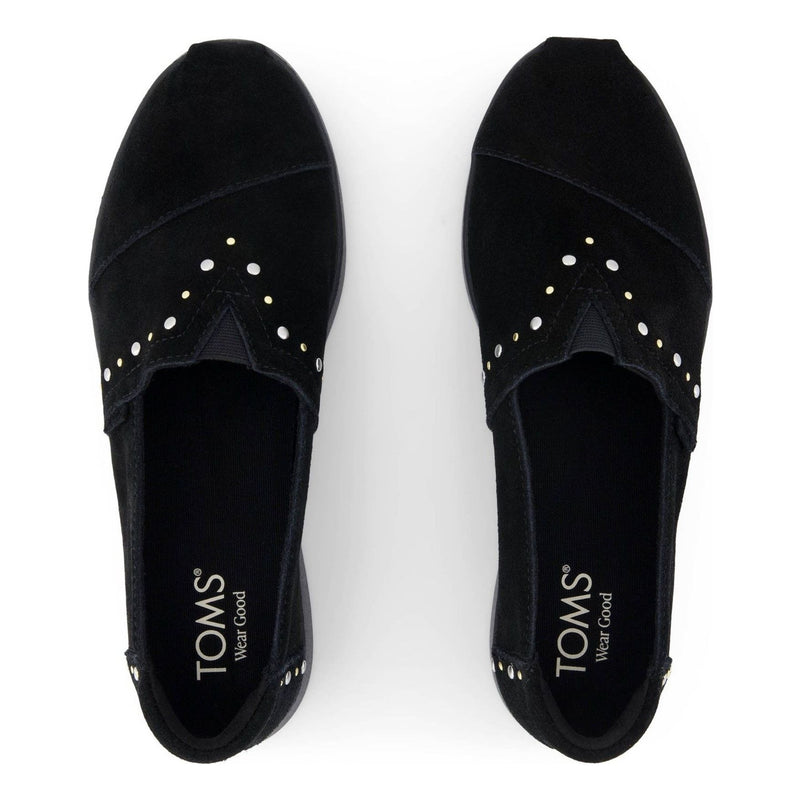 Womens Toms Alpargata Plus Espadrilles - Black