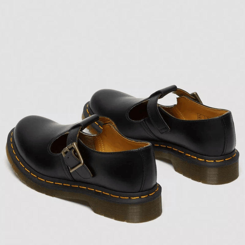 Girls Dr Martens Polley Mary Jane - Black