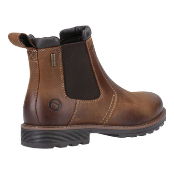 Mens Cotswold Leafield Chelsea Boots - Tan