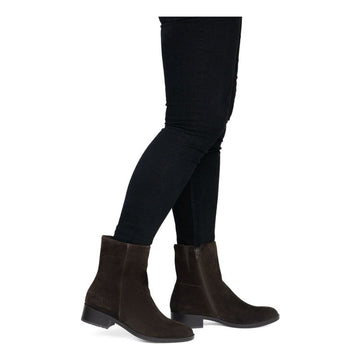 Womens Remonte D3U73 Cigar Boots - Cigar