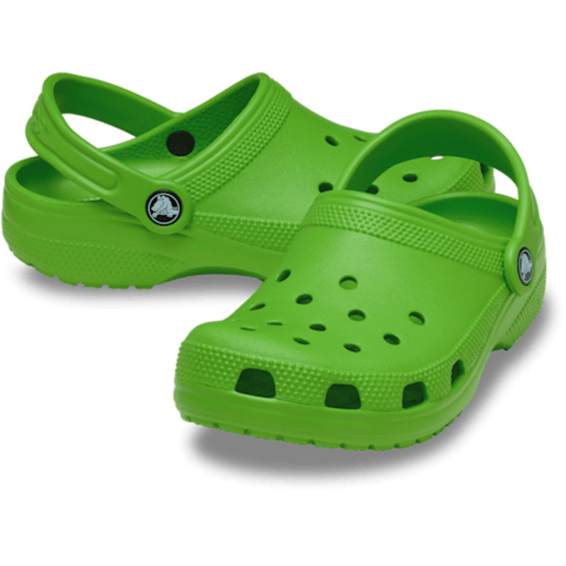 Junior Crocs Classic Clogs - Crocs Green