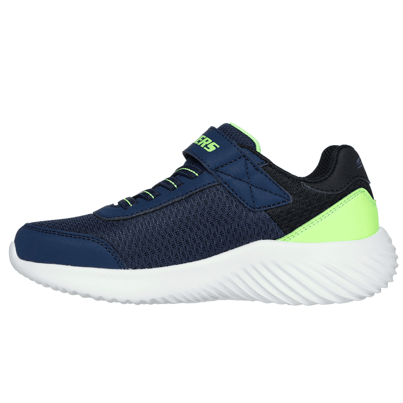 Boys Skechers Bounder Trekzic Trainers - Navy