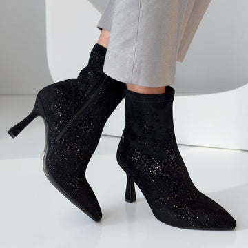 Womens Una Healy A Fire Love Vinyl Rust Ankle Boots - Vinyl Rust