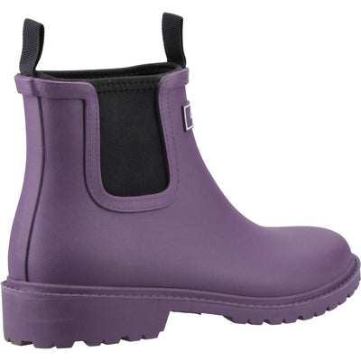 Womens Cotswold Barton Wellingtons - Purple