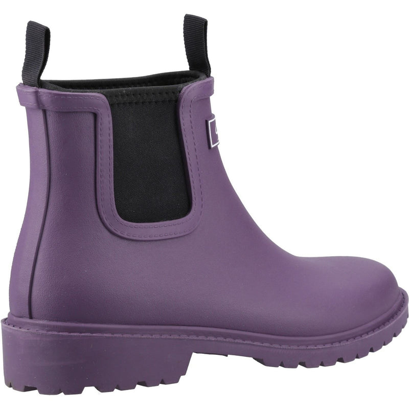 Womens Cotswold Barton Wellingtons - Purple