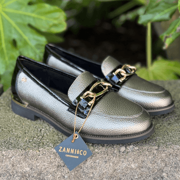 Womens Zanni & Co Phanthet Loafers - Bullet Mix