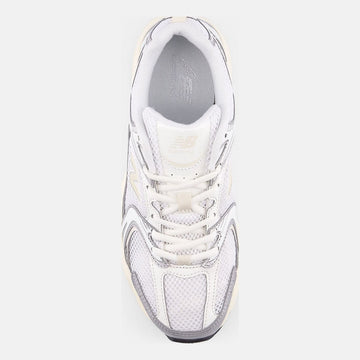 Unisex New Balance 530 Mesh Trainers - Silver Metallic with Linen