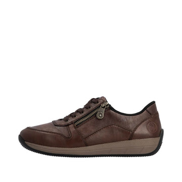 Womens Rieker N1100 Trainers - Chestnut