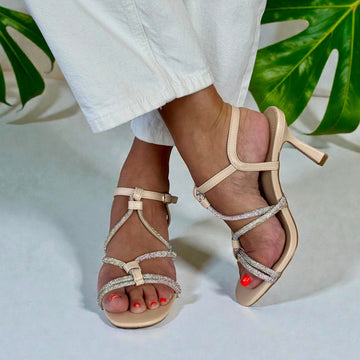 Womens Una Healy Dancin Strappy Heels - Nearly Night