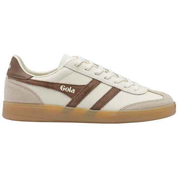 Mens Gola Viper Leather Off White Trainers - Off White