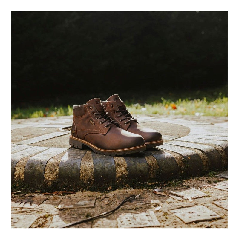 Mens Cotswold Moreton Brown Work Boots - Brown