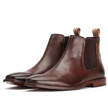 Base London Mens Sikes Chelsea Boots - Brown