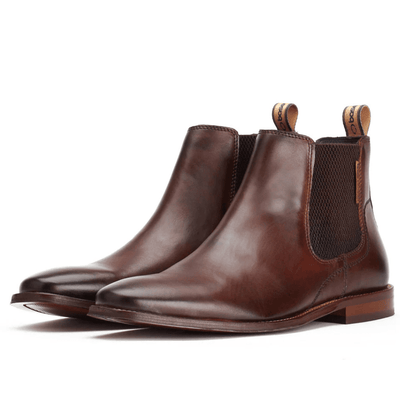 Base London Mens Sikes Chelsea Boots - Brown
