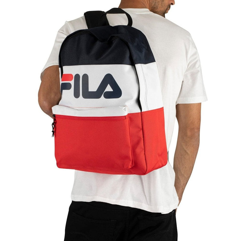 fila aden mini backpack Fila Arda Black Red White Backpack / Fila Accessories
