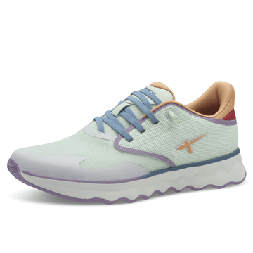 Womens Tamaris 23700 Mint Mix Mesh Sporty Trainers - Mint Mix