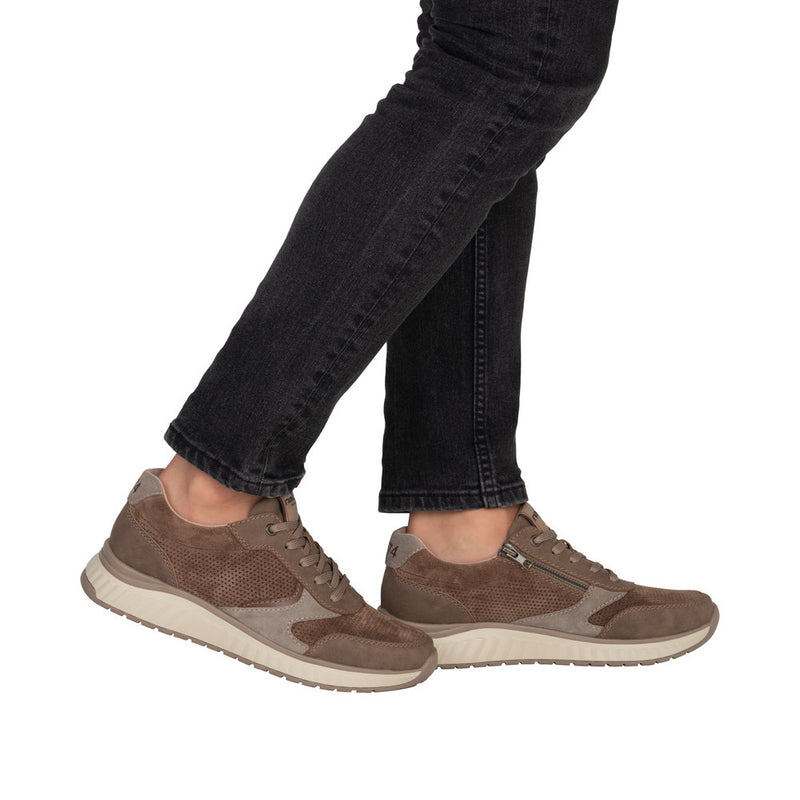 Mens Rieker B0606 Brown Trainers - Brown