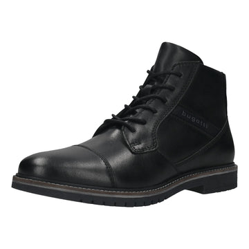 Mens Bugatti 8373A Ankle Boots - Black