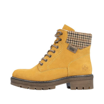 Womens Rieker Y8130 Honey Boots - Honey