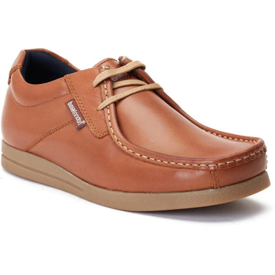 Mens Base London Event Casual Lace-up Shoes - Smu Tan