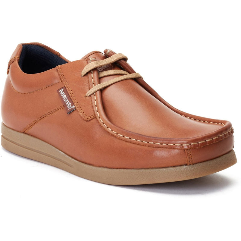 Mens Base London Event Casual Lace-up Shoes - Smu Tan
