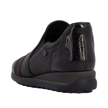 Womens Rieker 44296 Mocha Casual Shoes - Mocha