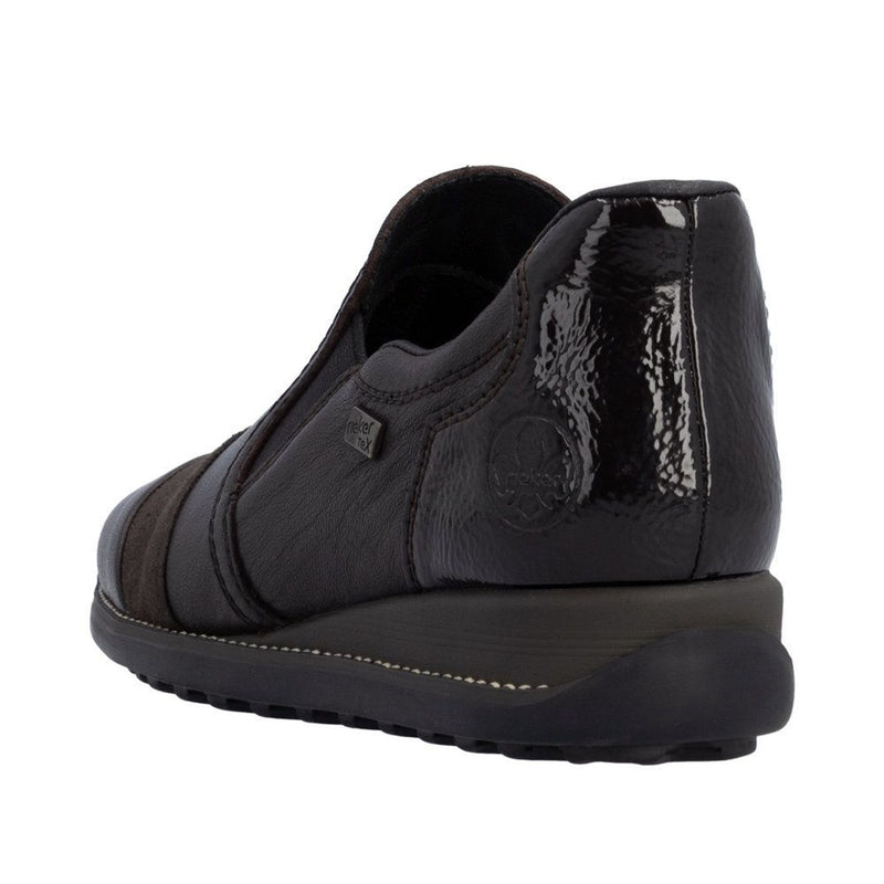 Womens Rieker 44296 Mocha Casual Shoes - Mocha