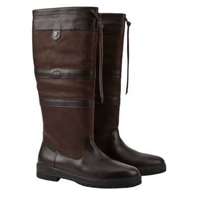 Womens Dubarry Galway Ladies Waterproof Country Boots - Mocha