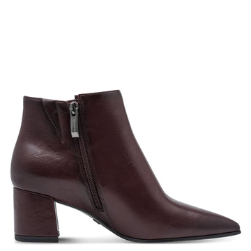 Womens Tamaris 25023 Merlot Ankle Boots - Merlot