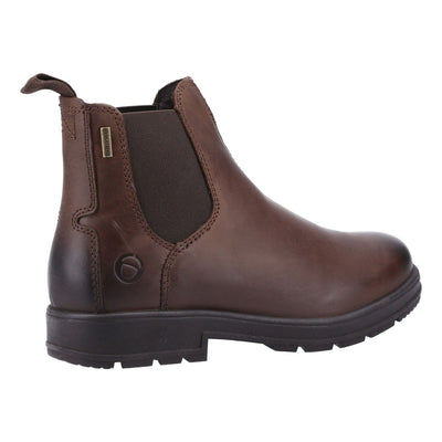 Mens Cotswold Farmington Brown Dealer Boots - Brown