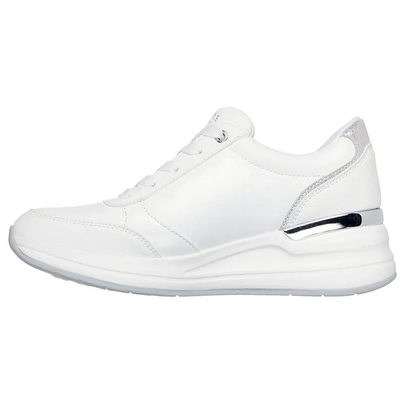 Womens Skechers 177341 Billion 2 High-End Trainers - White
