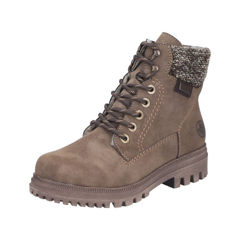 Womens Rieker Y7621 Brown Boots - Brown