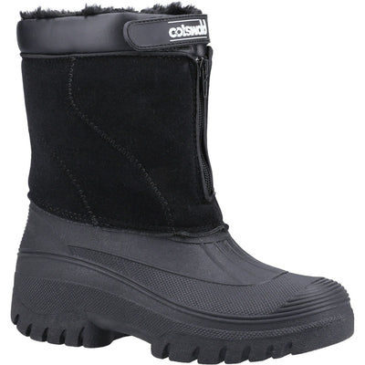 Womens Cotswold Venture Waterproof Winter Boots - Black