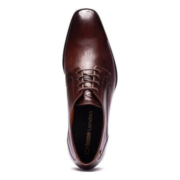 Mens Base London Vance Formal Lace-up Shoe - Brown