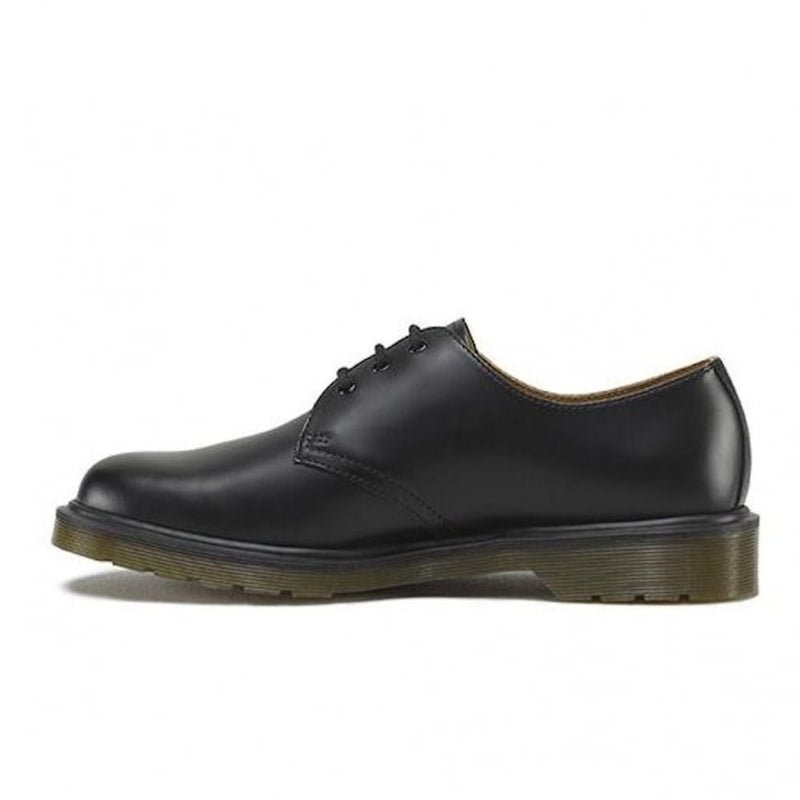 Girls Dr Martens 1461 Black Lace Up Shoes - Black