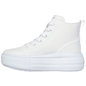 Skechers Girls Hyperlift Hi-Top Trainers - White