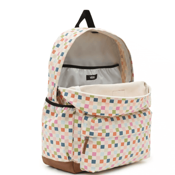 Vans Realm Plus Backpack in Multi Check - Multi