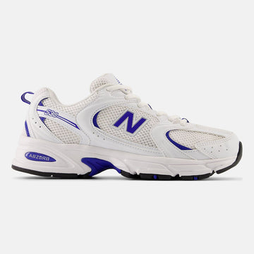 Unisex New Balance 530 Mesh Trainers - White with Blue