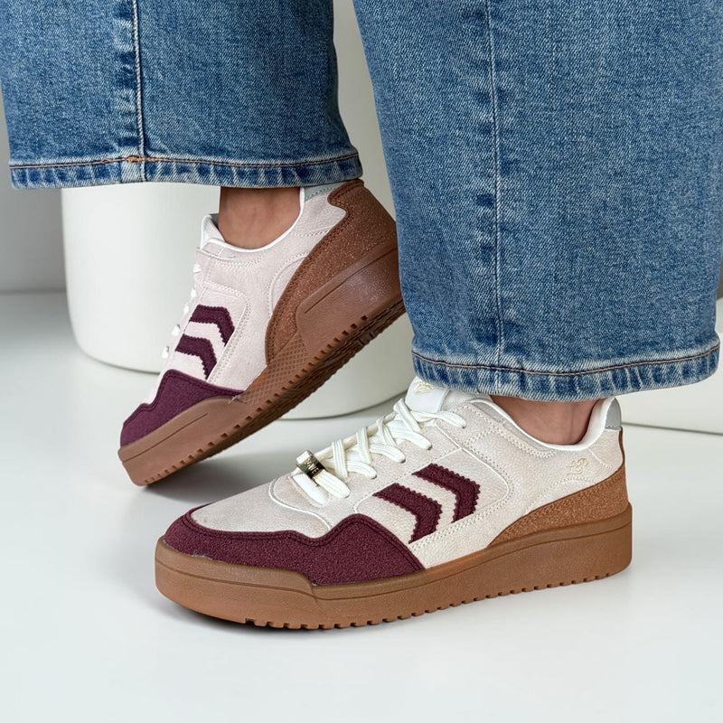 Womens Lloyd & Pryce Muir Trainers - Timeless Port