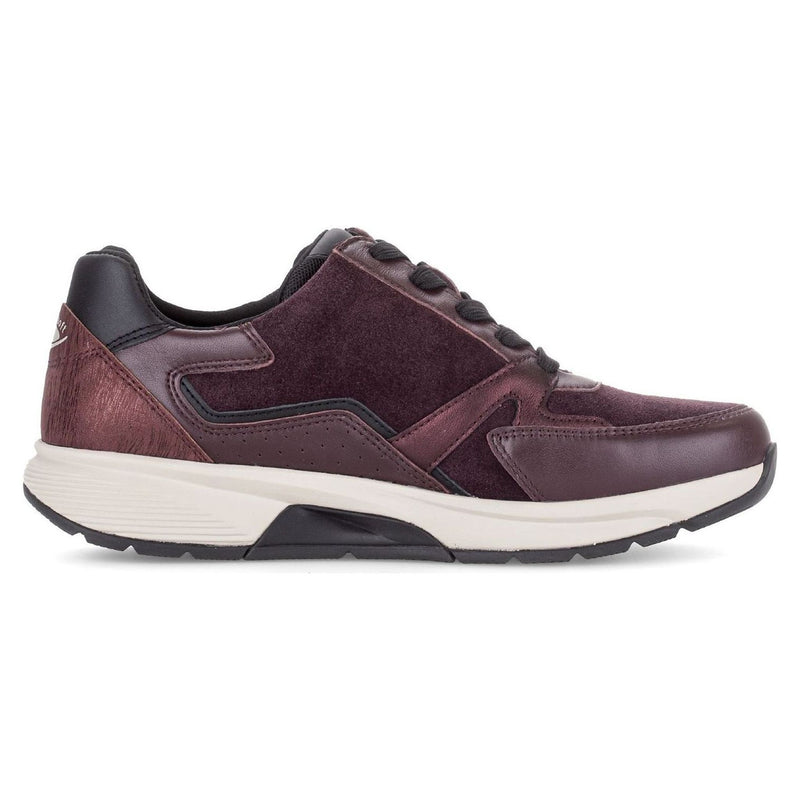 Womens Gabor 0106 Trainers - Mulberry