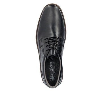 Mens Rieker 13900 Black Formal Lace-up Shoe - Black