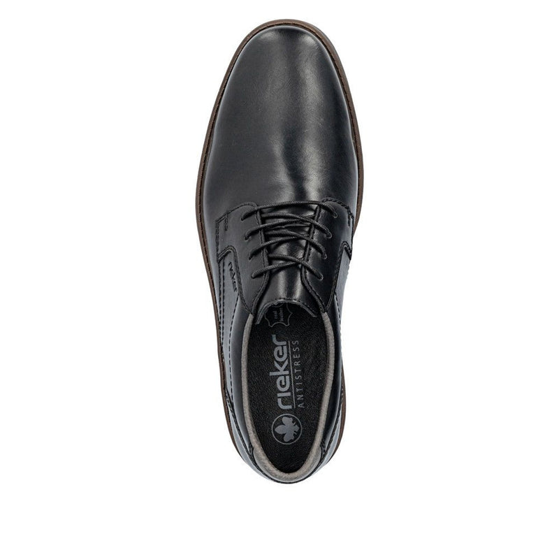 Mens Rieker 13900 Black Formal Lace-up Shoe - Black