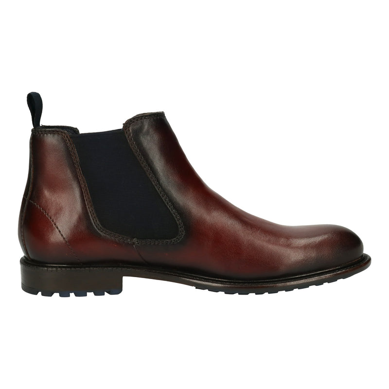 Mens Bugatti A0A32 Mid Brown Chelsea Boots - Mid Brown