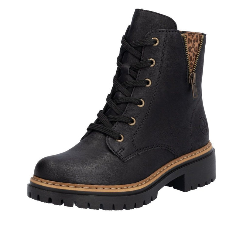 Womens Rieker 72617 Boots - Black