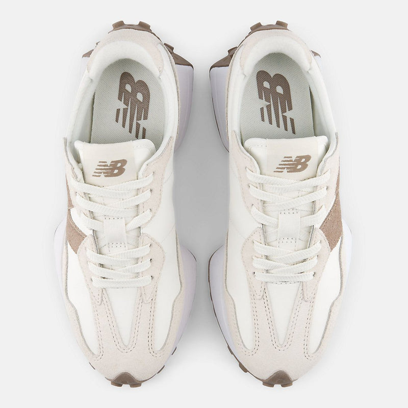 Womens New Balance W327 Linen Trainers - Linen