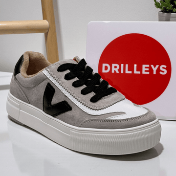 Womens Drilleys Eighty Trainers - Mist