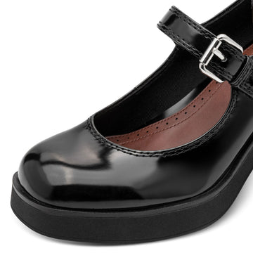 Womens Tamaris 22409 Block Heels - Black